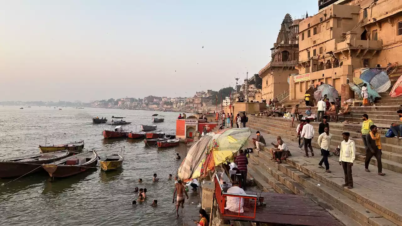 The ghats at Kashi, Varanasi, where the final ancestral rites are performed