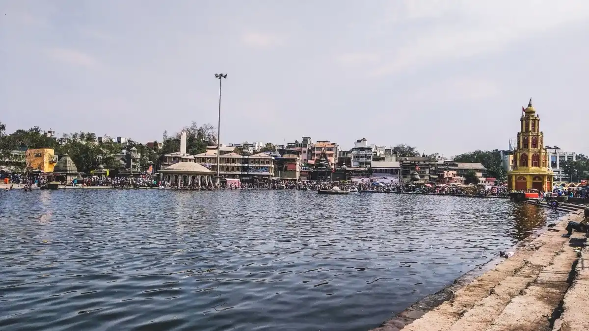 Trimbakeshwar in the Brahmagiri hills near Nashik